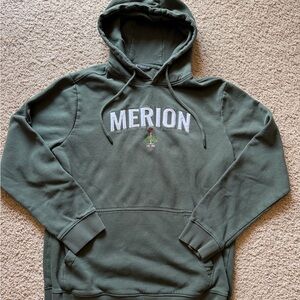Green Merion Hoodie Sz L